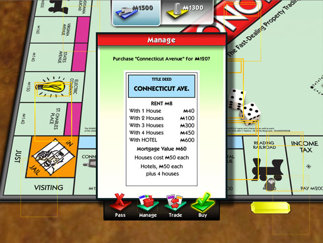 Hasbros Classic Monopoly Board Game for Mac and PC