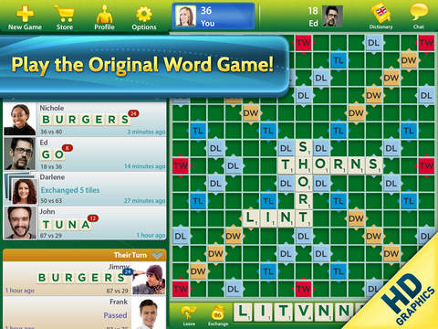 How to Play Scrabble against Computer for PC, Mac, iPad and iPhone