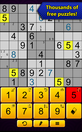 Sudoku Epic by Kristanix - Thousands of Free Puzzles