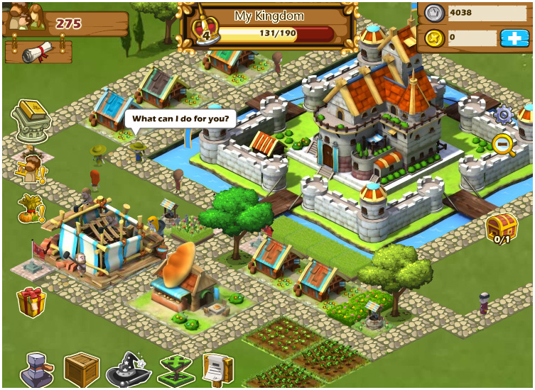 My Kingdom Medieval Facebook Game