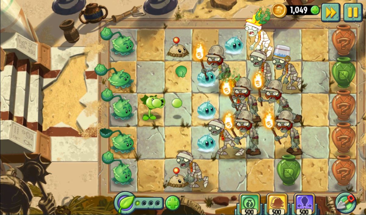 Plants vs Zombies Games List in Order