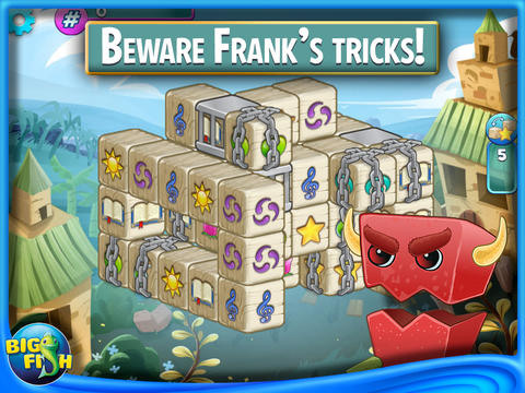 Top Free iOS and Web Mahjong Game - Mahjongg Dimensions Unblocked - Beware Frank's Tricks
