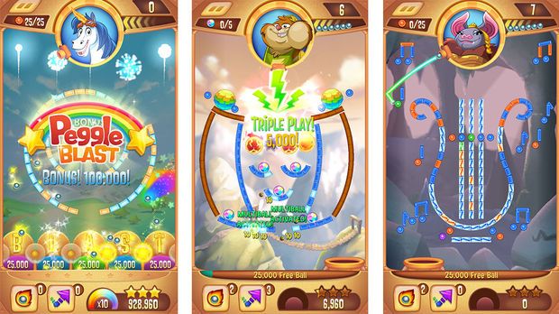 PopCaps Peggle Blast for iPad and iPhone