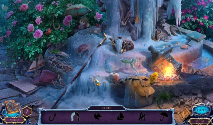 Deadly Cold hidden object scene