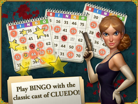 Best Bingo Apps - CLUEDO aka CLUE Bingo! with all the Classic Characters