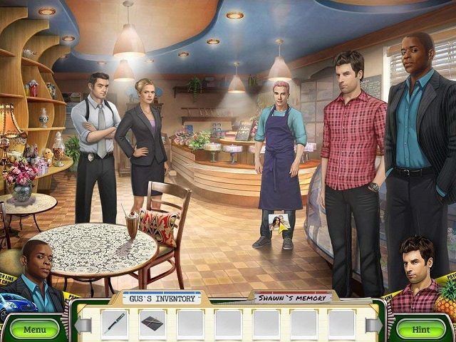 Psych Hidden Object Game from Legacy Games