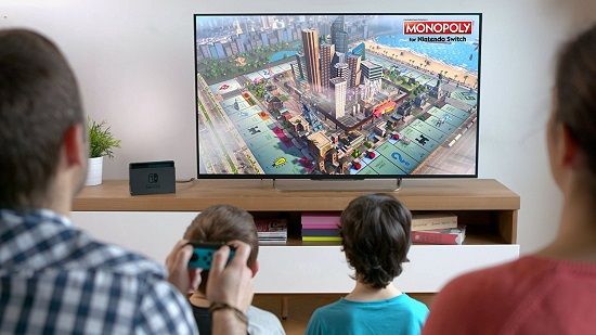 Hasbros classic board game, Monopoly for Nintendo Switch Play on your TV or Handheld Console