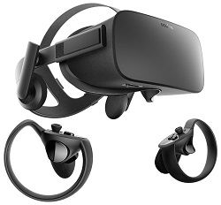 Oculus Rift and Touch Controllers Bundle on Amazon US and UK