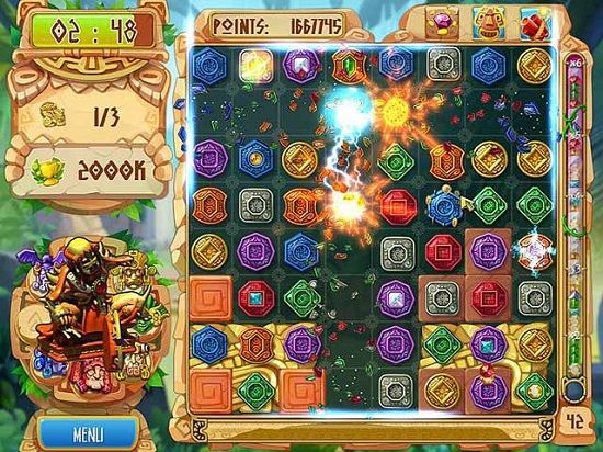 The Treasures Of Montezuma Games 5 Match 3 Game for PC and Mac