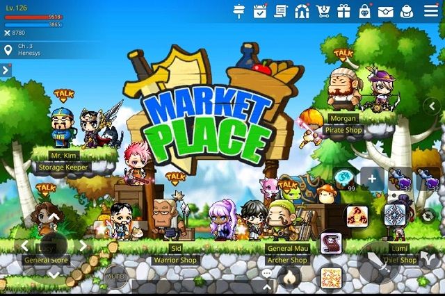 MapleStory M New on Android and iOS - Marketplace