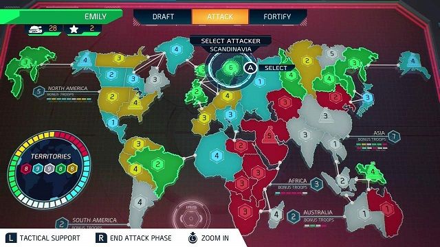 New Board Games on Nintendo Switch RISK Global Domination