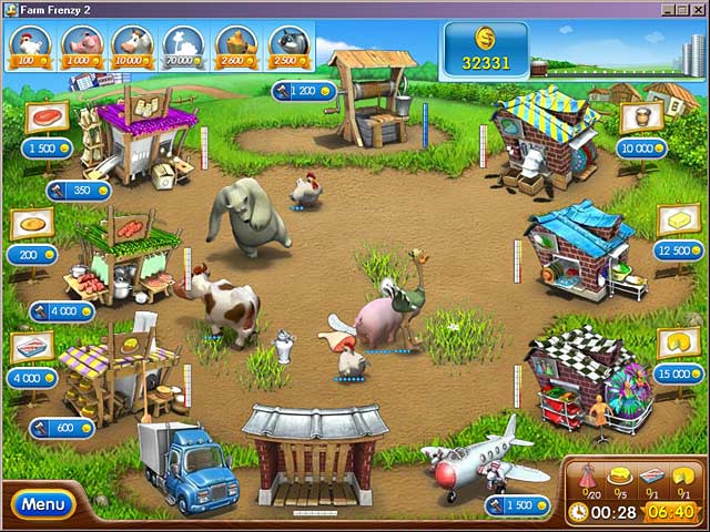 Farm Frenzy 2 by Melesta and Alawar Games for PC