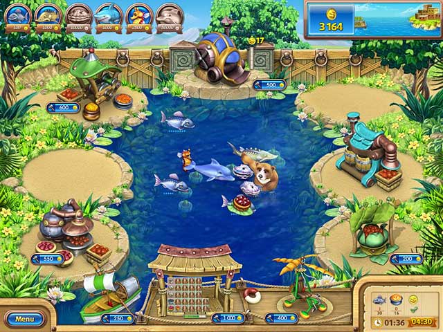 Farm Frenzy Gone Fishing for PC from Melesta and Alawar