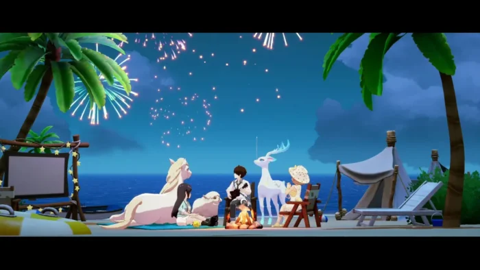 Starsand Island cutscene screenshot