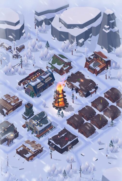 Frozen City game screenshot
