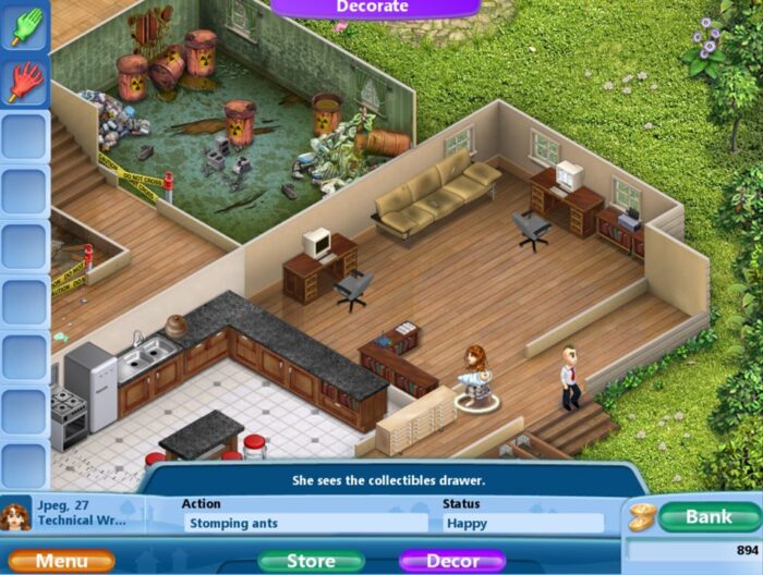 virtual families 2 in-game screenshot