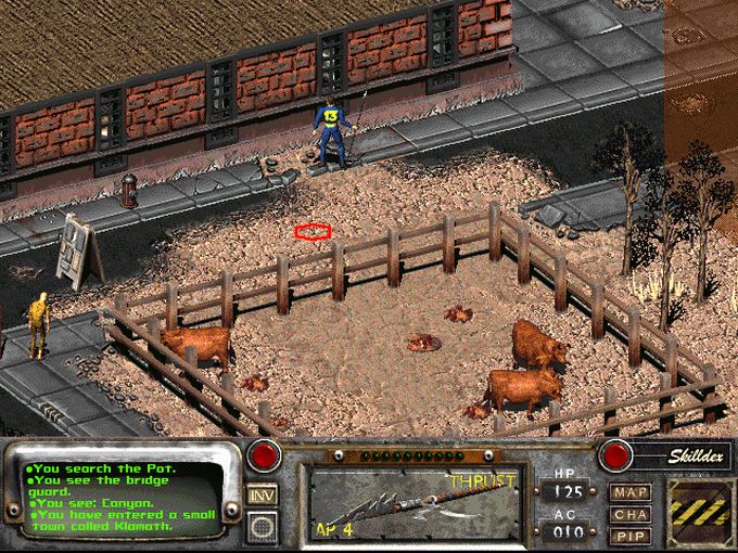 Fallout 2 game screenshot
