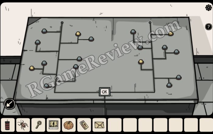 Lights puzzle solution