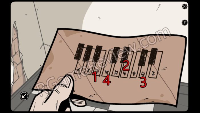 Piano Puzzle Solution in Beyond the Room