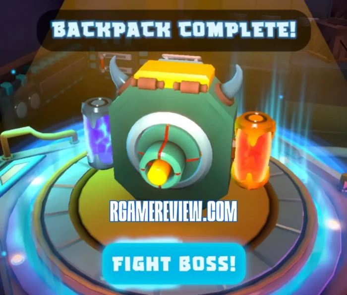 Tiny Robots Portal Escape Backpack complete