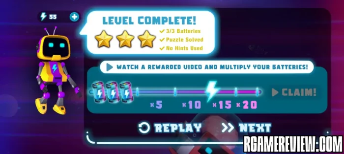 Tutorial Complete Screen
