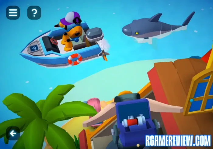shark minigame timing