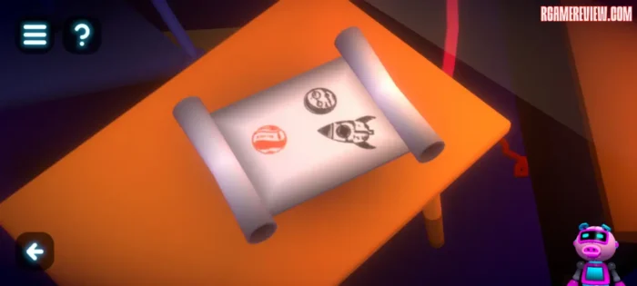 Rocket puzzle solution
