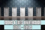 Rooms and Exits Game Level 1 - Level 5 Walkthrough