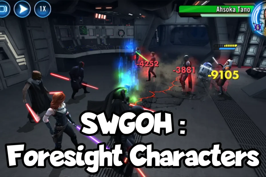 SWGOH Foresight characters