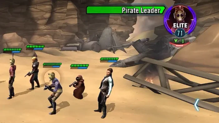 Defeat Pirates in SWGOH