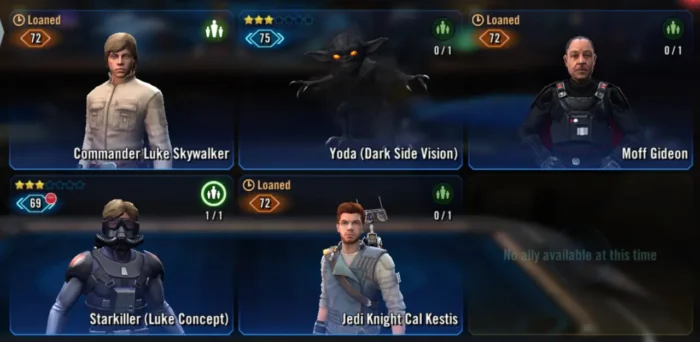 My Recommended SWGOH Coliseum Team