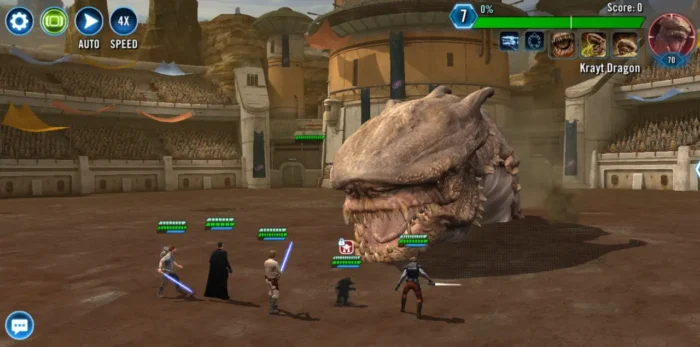 SWGOH Coliseum Battle