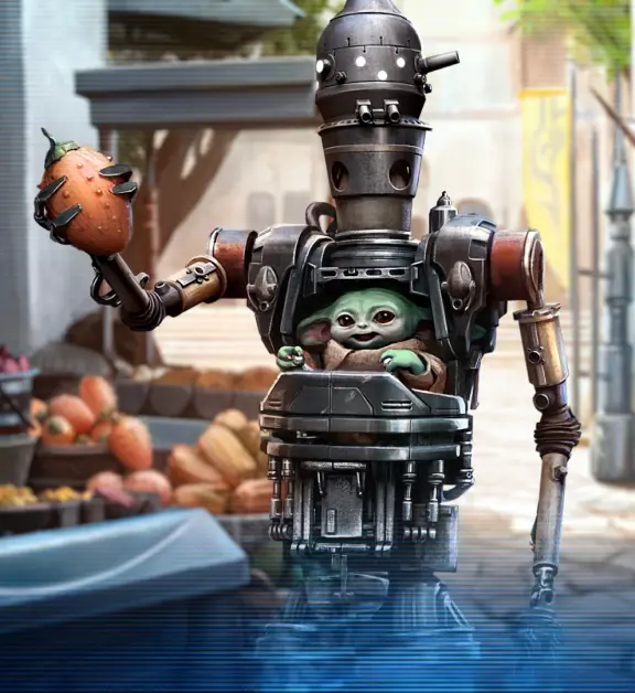 SWGOH IG-12 & Grogu